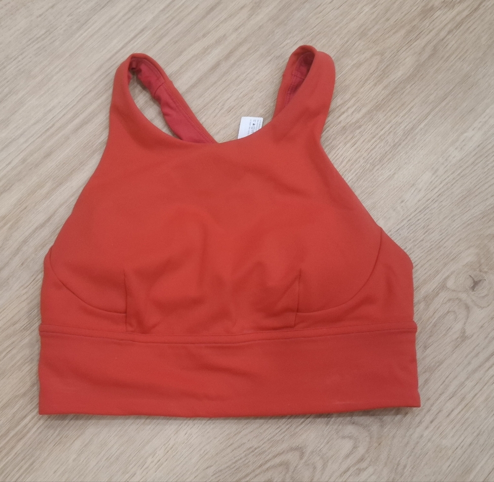 Red Lululemon Bra. Size 6